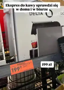 Biedronka Ekspres do kawy Delta Q Mini Qool szary oferta