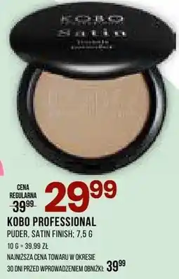 Drogerie Natura Puder Satin Finish Kobo Professional oferta