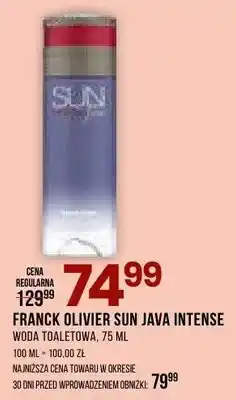 Drogerie Natura Woda toaletowa Franck Olivier Sun Java Intense oferta