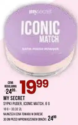 Drogerie Natura Sypki puder Iconic Match My Secret oferta