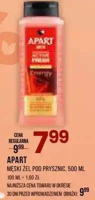 Drogerie Natura Męski żel pod prysznic Active Fresh Apart oferta