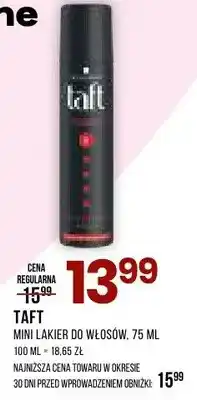 Drogerie Natura Mini lakier do włosów Taft oferta