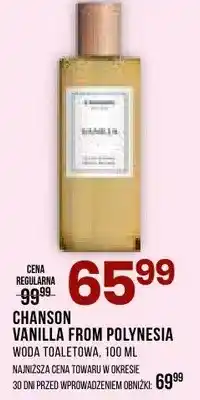 Drogerie Natura Woda toaletowa Chanson Vanilla From Polynesia oferta