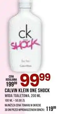 Drogerie Natura Woda toaletowa Calvin Klein One Shock oferta