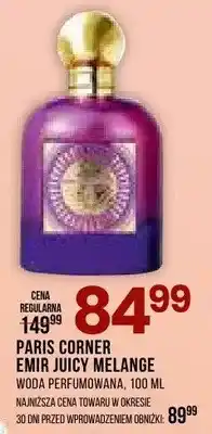 Drogerie Natura Woda perfumowana Paris Corner Emir Juicy Melange oferta