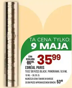 Drogerie Natura Tusz do rzęs L'Oréal Paris Black Panorama oferta