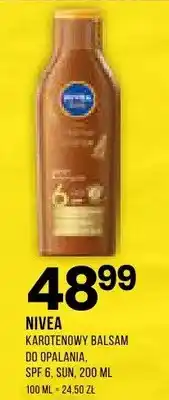 Drogerie Natura Karotenowy balsam do opalania SPF 6 Nivea Sun oferta