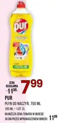 Drogerie Natura Płyn do naczyń Pur oferta