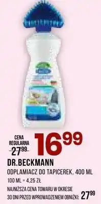 Drogerie Natura Odplamiacz do tapicerek Dr.Beckmann oferta