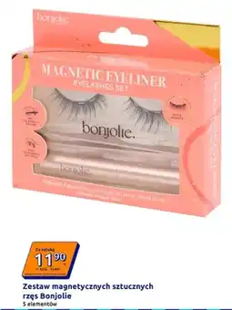 Action Zestaw magnetycznych sztucznych rzęs Bonjolie Magnetic Eyeliner Eyelashes Set 5 elementów oferta
