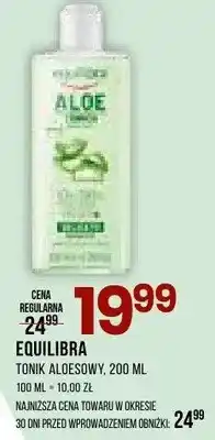Drogerie Natura Tonik aloesowy Equilibra oferta