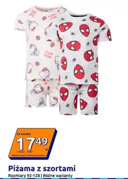 Action Piżama z szortami Hello Kitty rozmiary 92-128 oferta