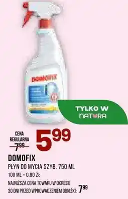 Drogerie Natura Płyn do mycia szyb Domofix oferta