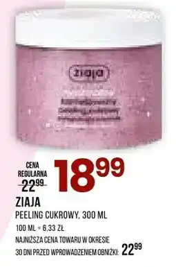 Drogerie Natura Peeling cukrowy Ziaja oferta