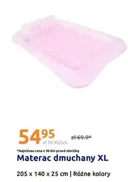 Action Materac dmuchany XL 205x140x25cm oferta