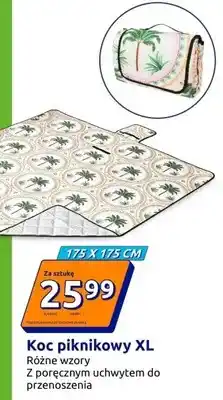Action Koc piknikowy XL 175x175cm oferta