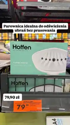 Biedronka Parownica do ubrań Hoffen 1500W oferta