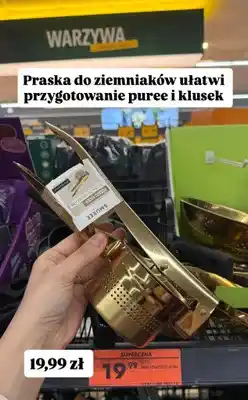 Biedronka Praska do ziemniaków Smukee Home złota oferta