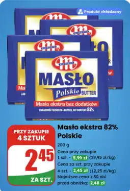 Dino Masło ekstra 82% Polskie oferta