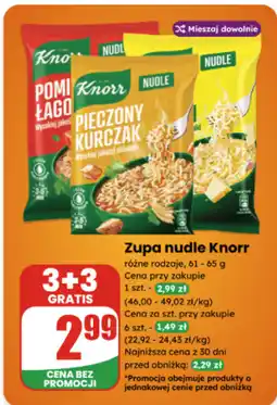 Dino Zupa nudle Knorr oferta