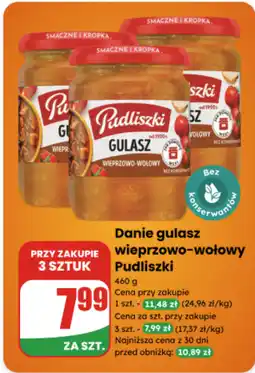 Dino Danie gulasz wieprzowo-wołowy Pudliszki oferta