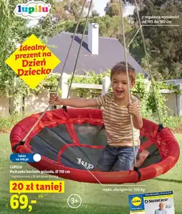 Lidl Huśtawka bocianie gniazdo, Ø 110 cm LUPILU oferta
