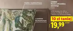Lidl Pościel z mikrowłókna satynowego, poszwa na kołdrę: 140x200 cm, poszewka na poduszkę: 70x80 cm oferta