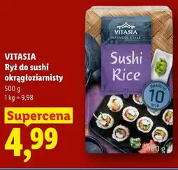 Lidl Ryż do sushi okrągłoziarnisty oferta