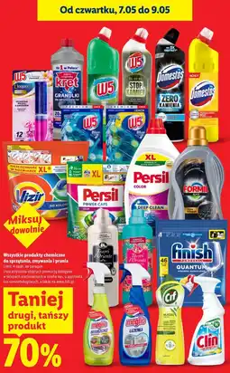 Lidl Wszystkie produkty chemiczne do sprzątanie, zmywania i prania oferta