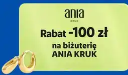 Lidl Rabat -100 zł na biżuterię ANIA KRUK oferta