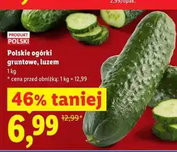 Lidl Polskie ogórki gruntowe, luzem oferta