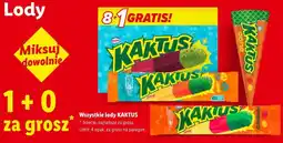 Lidl Wszystkie lody KAKTUS oferta