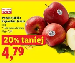 Lidl Polskie jabłka kujawskie, luzem oferta