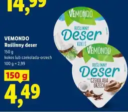 Lidl Vemondo Roślinny deser oferta