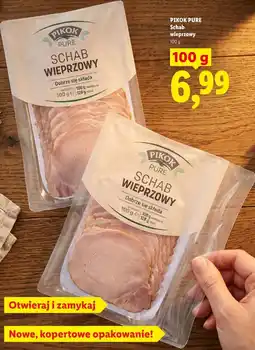 Lidl PIKOK PURE Schab wieprzowy oferta