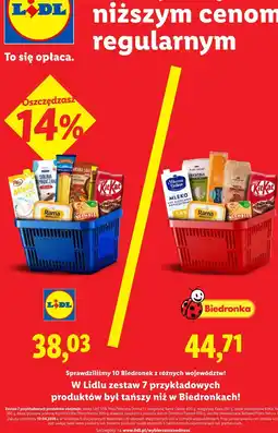 Lidl Zestaw 7 produktów oferta