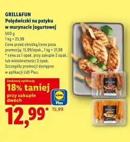 Lidl GRILL&FUN Polędwiczki na patyku w marynacie jogurtowej oferta