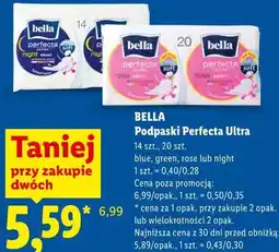 Lidl BELLA Podpaski Perfecta Ultra oferta