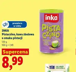 Lidl Pistaczino, kawa zbożowa o smaku pistacji oferta