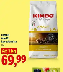 Lidl Amalfi, kawa ziarnista oferta
