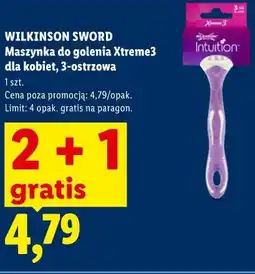 Lidl WILKINSON SWORD Maszynka do golenia Xtreme3 dla kobiet, 3-ostrzowa oferta