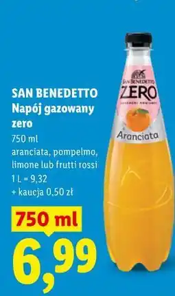 Lidl SAN BENEDETTO Napój gazowany zero oferta