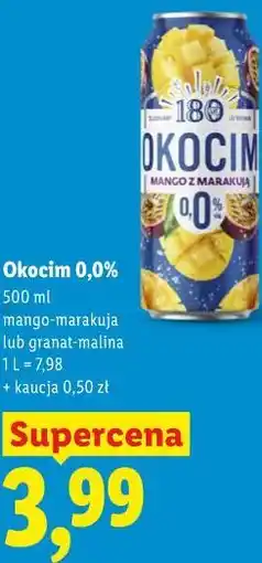 Lidl Okocim 0,0% oferta