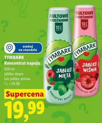 Lidl TYMBARK Koncentrat napoju oferta