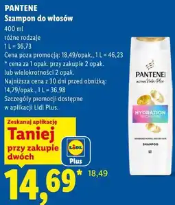 Lidl PANTENE Szampon do włosów oferta