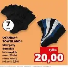 Kaufland Skarpety damskie lub męskie oferta