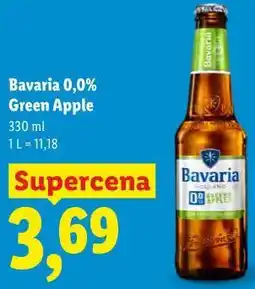 Lidl Bavaria 0,0% Green Apple oferta