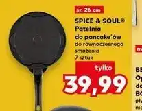Kaufland SPICE & SOUL Patelnia do pancake'ów do równoczesnego smażenia 7 sztuk oferta