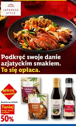 Lidl Wszystkie sosy VITASIA oferta