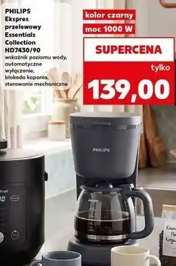 Kaufland Ekspres przelewowy Essentials Collection HD7430/90 oferta